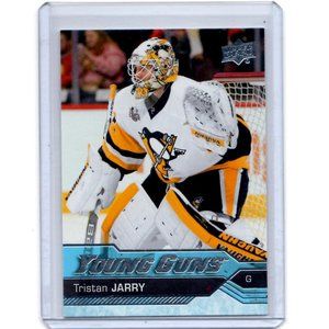 Tristan Jarry Young Guns Upper Deck Rookie Card 2016/17 #466 Pittsburgh Penguins